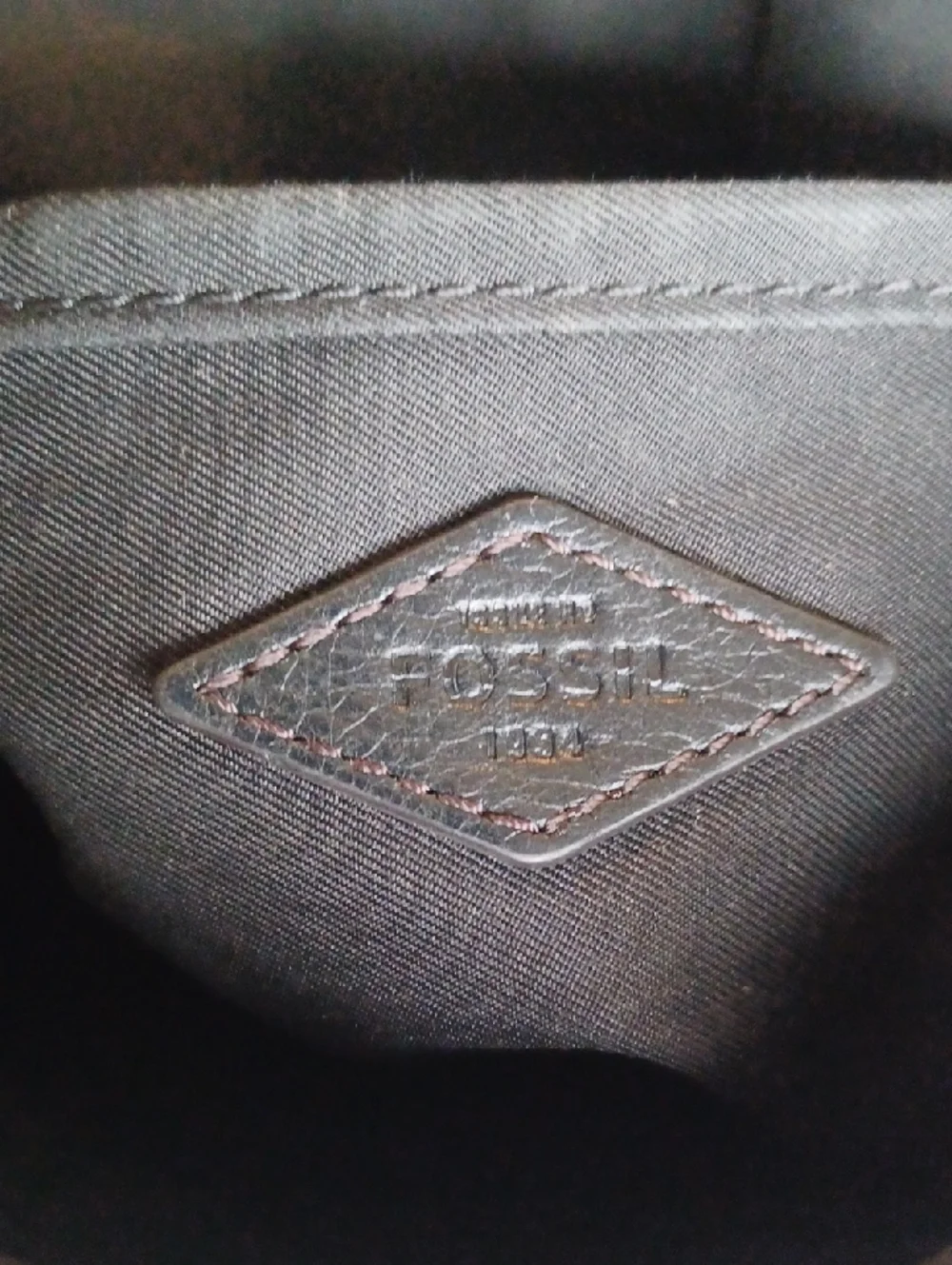 Fossil Travis City Bag Leather Messenger - Picture 8 of 12